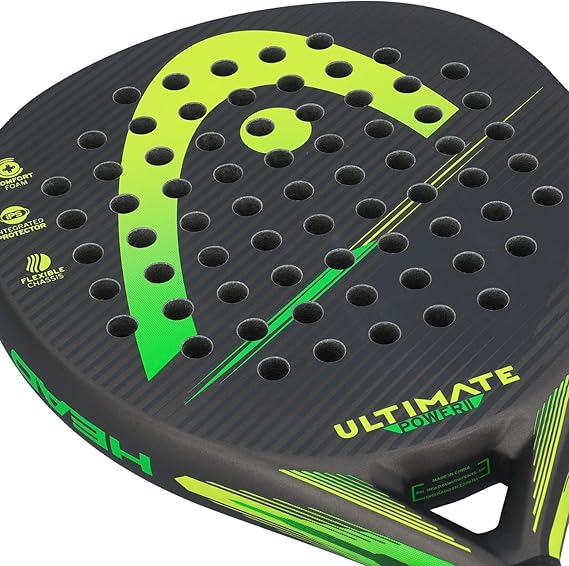 Head Racchetta da Padel Ultimate Power 2 Verde/Giallo: Potenza, Controllo e Comfort