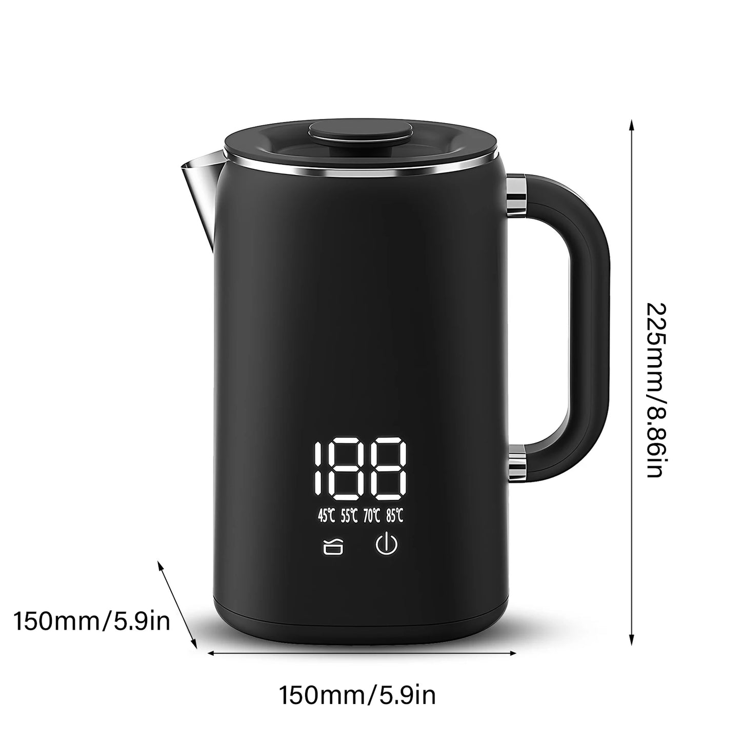 Bollitore Inox 1.7L Smart