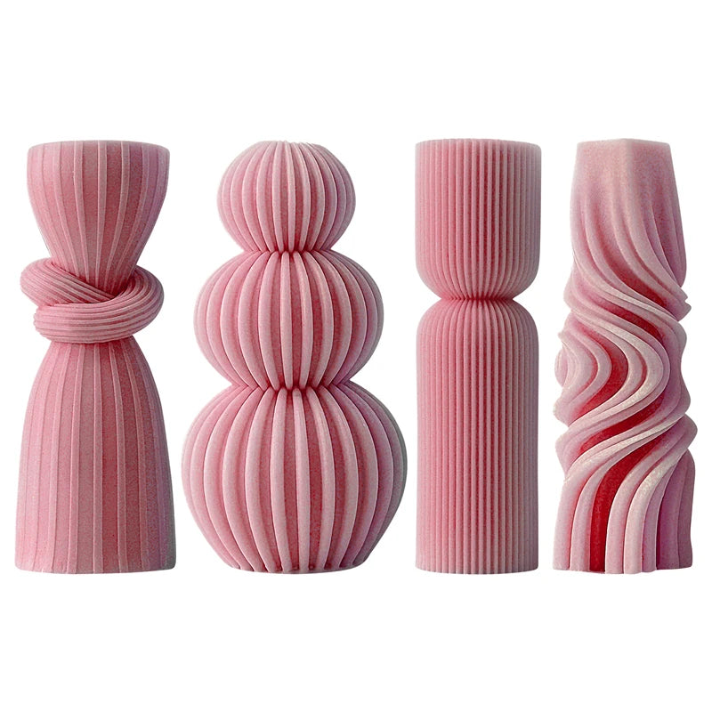 Stampo in Silicone 3D Nodo per Candele Fai da Te | Muffa per Sapone Artigianale, Aromaterapia, Resistente al Calore