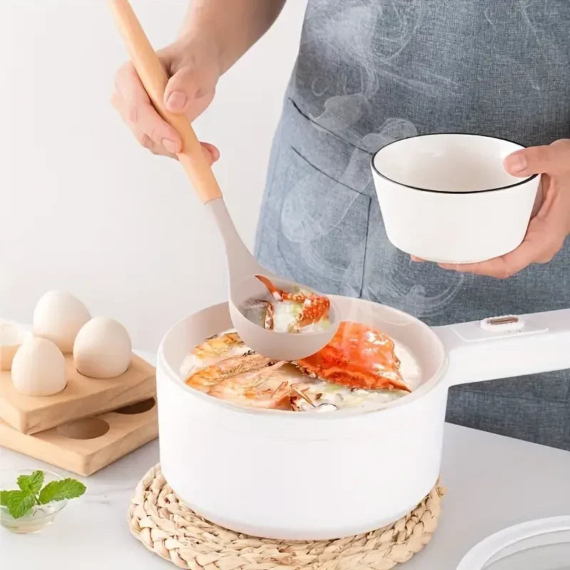 Set 12 Utensili da Cucina in Silicone Resistenti al Calore con Supporto – BPA Free, Lavabili in Lavastoviglie