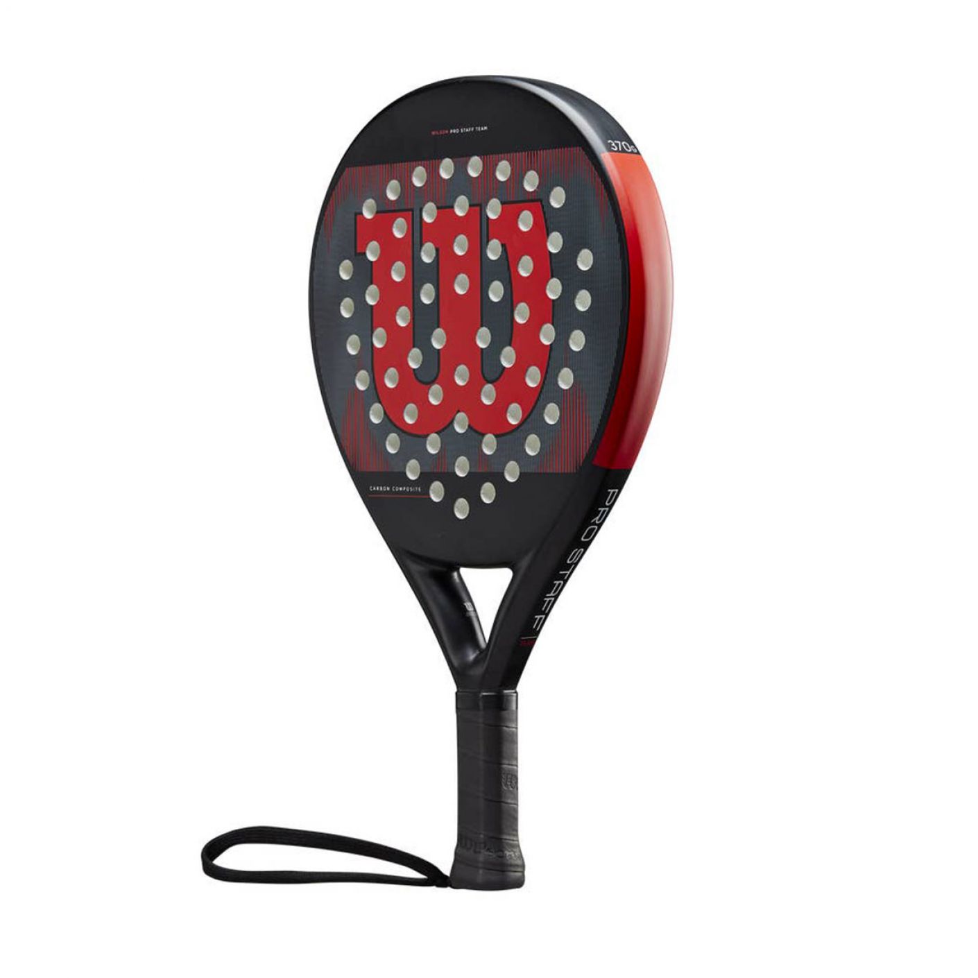 Wilson Pro Staff Team Padel Nero-Rosso: Controllo e Stile in Campo