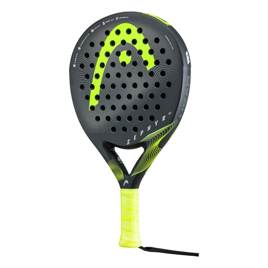 Head Zephyr UL 2023 Padel Black/Yellow: Leggerezza, Potenza e Comfort per Ogni Giocatore